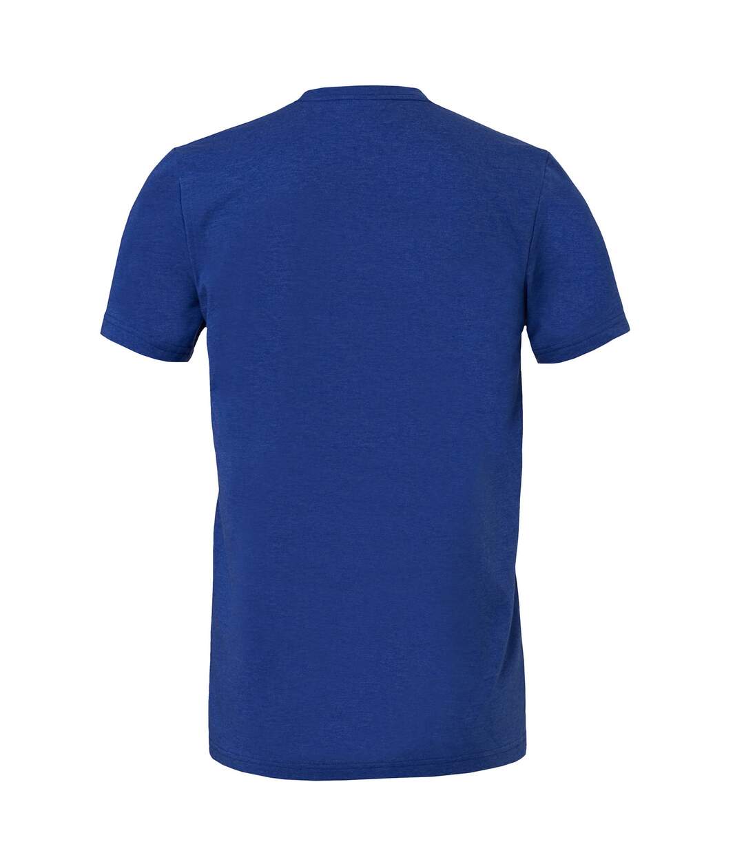 Unisex Adult T-shirt True Royal Heather Bella + Canvas-2