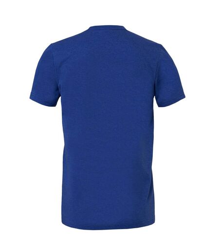 Unisex Adult T-shirt True Royal Heather Bella + Canvas