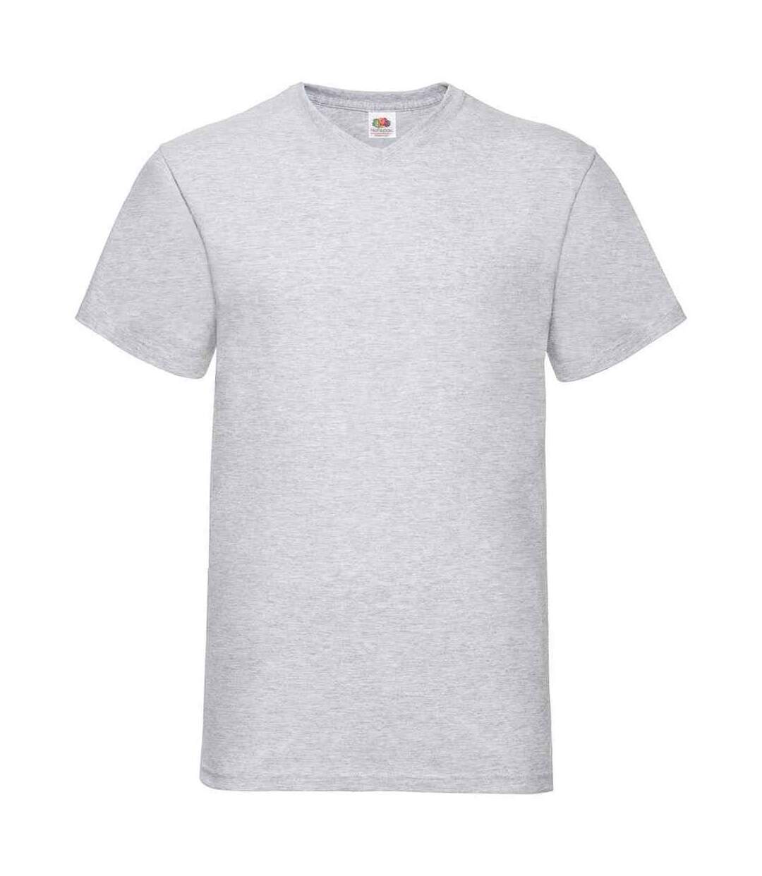 T-shirt value adulte gris chiné Fruit of the Loom