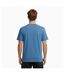 Mens Harrow Short-sleeved T-shirt Blue Farah-3