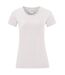 T-shirt iconic femme blanc Fruit of the Loom-1