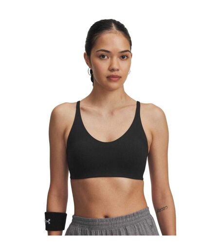 Womens/ladies Non-wired Sports Bra Black Under Armour