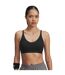 Womens/ladies Non-wired Sports Bra Black Under Armour-4