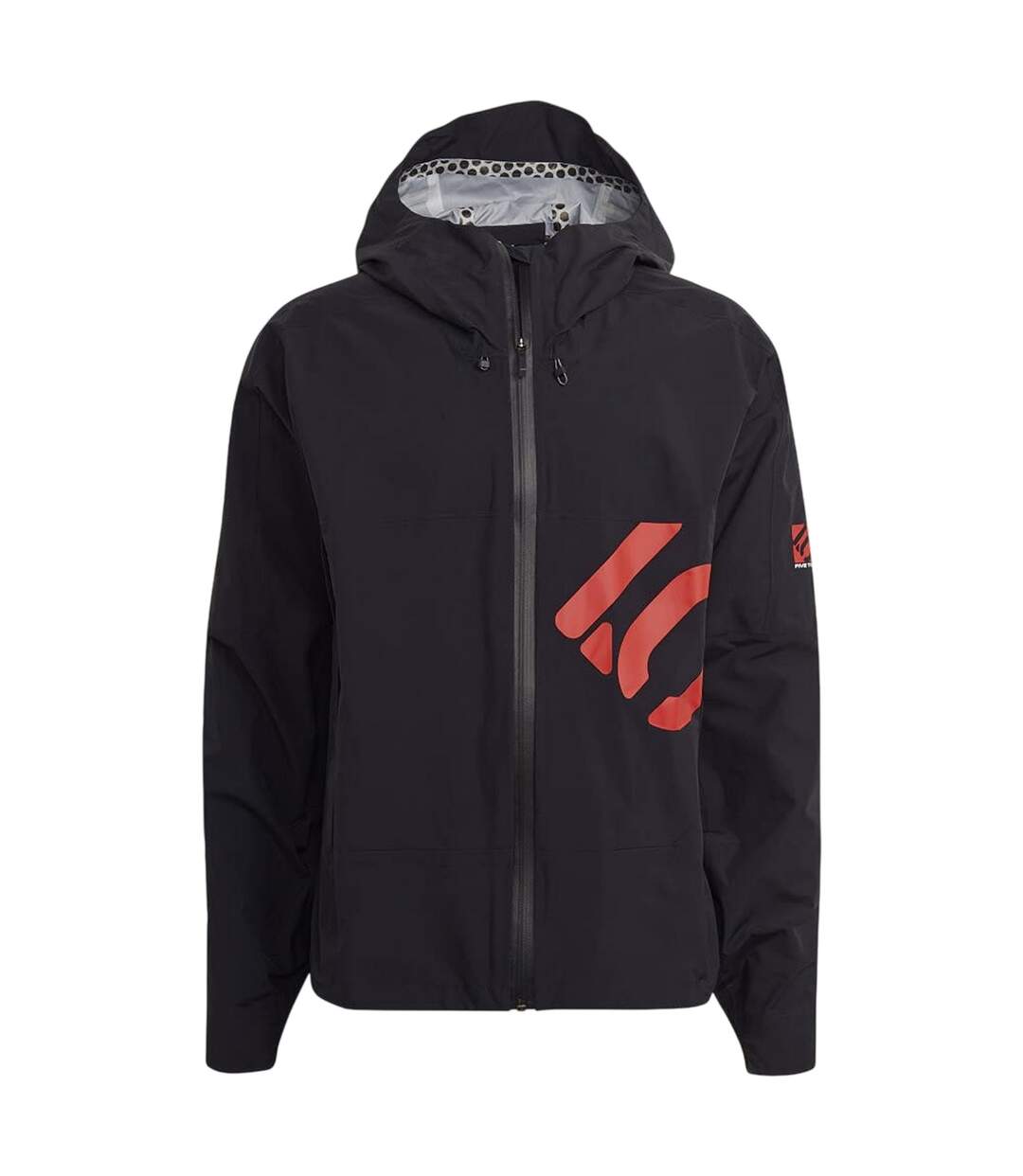 Womens/ladies All Mountain Raincoat Black Five Ten-2