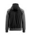 Mens Unique Regensburg Hoodie Black Dark Anthracite Mascot-2