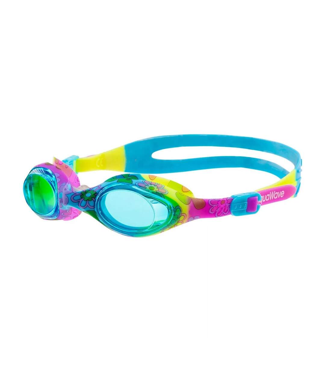 Aquawave - Lunettes de natation WATERPRINT - Enfant (Bleu / Vert clair / Rose / Bleu transparent) - UTIG2719-2