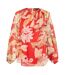Blouse Manches Longues Motif/style Floral Femme Bleu Sarcelle Biba-2