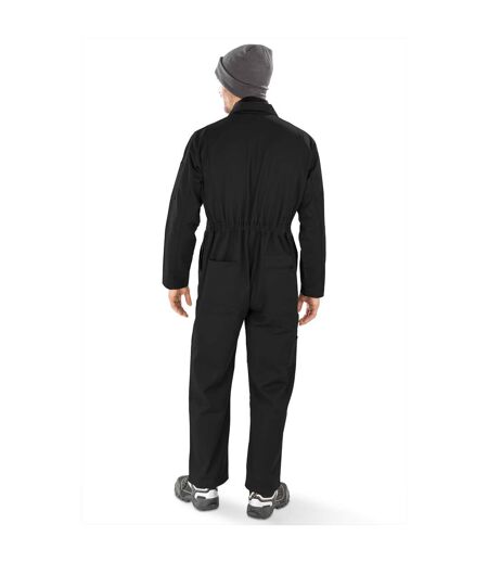 Unisex Adult Action Overalls Black Result Genuine Recycled