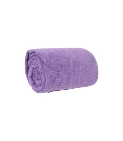 Mountain Warehouse Giant Micro-Towelling Towel (Dark Purple) (One Size) - UTMW2979