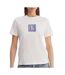 T-Shirt blanc femme calvin klein jeans monog-1