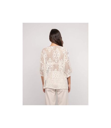 T-shirt rayures dos ajouré FINLEY - Dona X Lisa