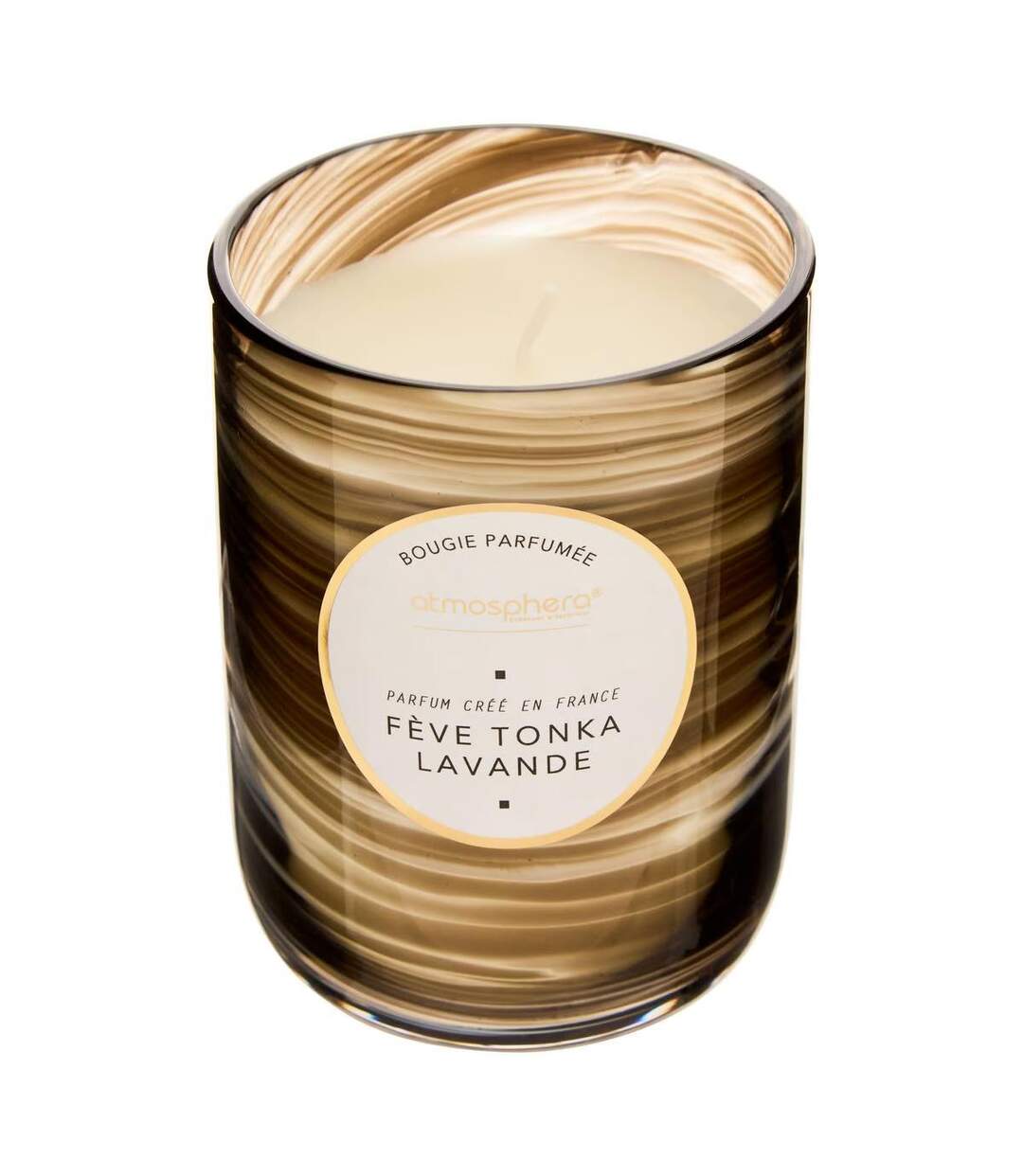 Bougie Parfumée Design Wavy 275g Fève Tonka & Lavande-1