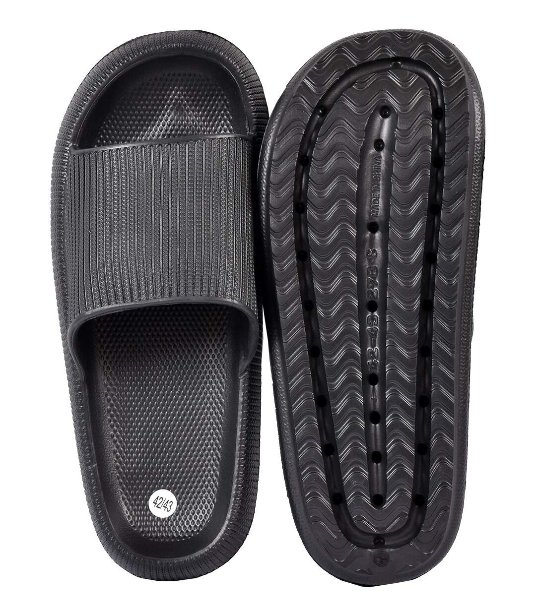 Claquette Sandale Piscine EVA MBS00686 NOIR-4