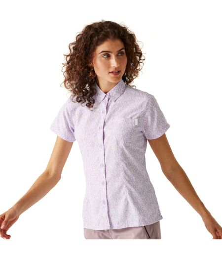 Chemisier mindano femme lilas pâle Regatta