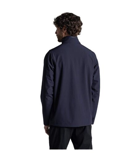Mens Kiwi 3 Layer Soft Shell Jacket Navy Craghoppers Expert