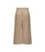 Pantalon fluide marron femme jdy laura-2