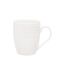 Lot de 6 Mugs en Porcelaine Perle 35cl Blanc-2