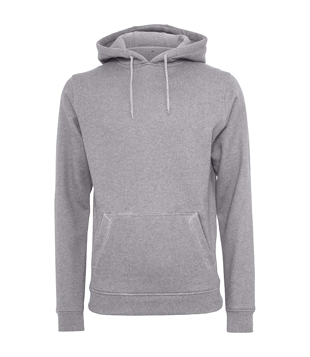 Sweat À Capuche Hommes Gris Clair Build Your Brand-1
