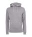 Sweat À Capuche Hommes Gris Clair Build Your Brand-1