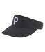 Embroidered Logo Golf Visor Black White Puma-1