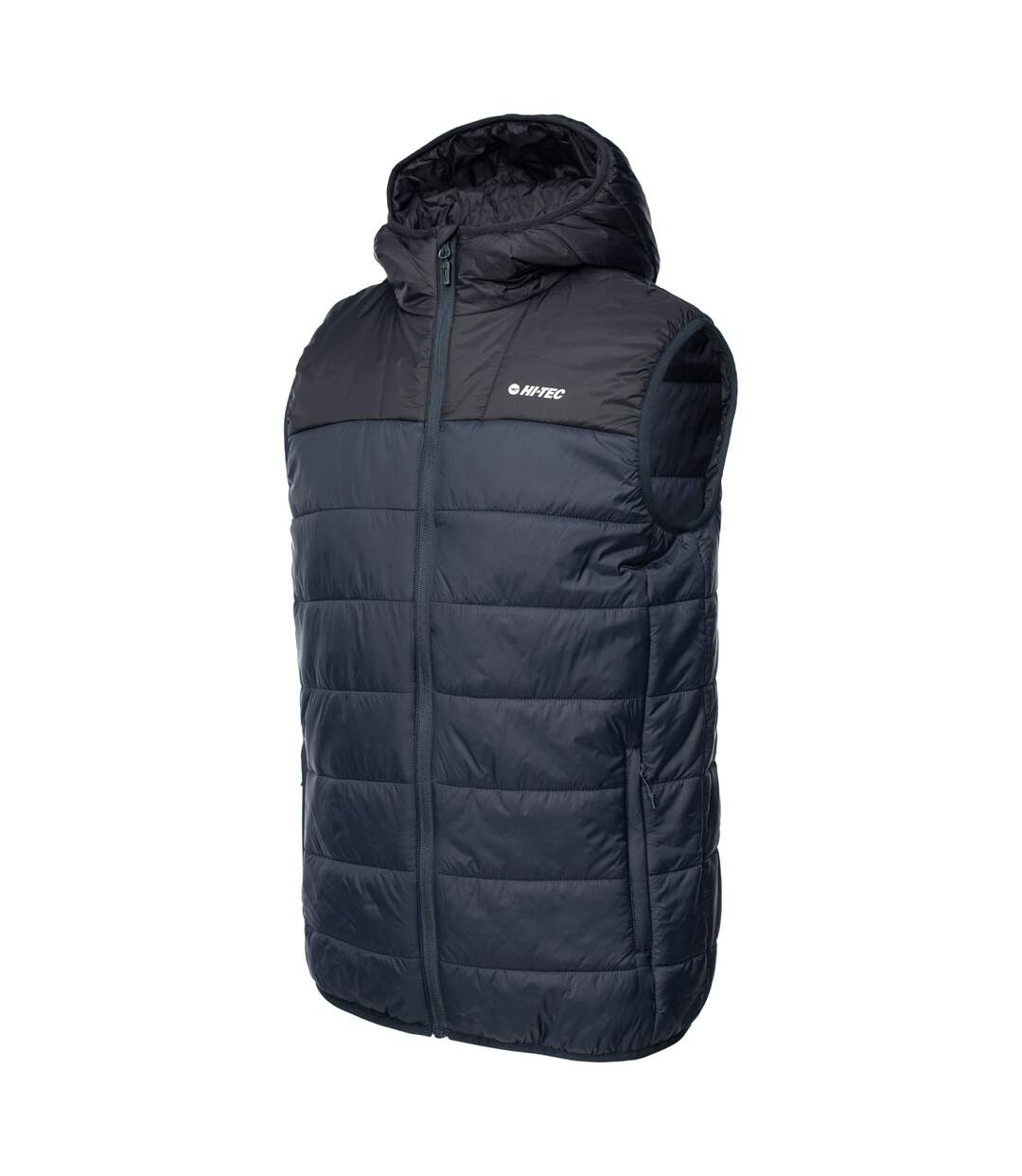 Doudoune Sans Manches Style Matelassé Savaro Homme Bleu Foncé Noir Hi-Tec-3
