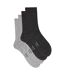 Lot de 2 Paires de Mi-Chaussettes Modal-3