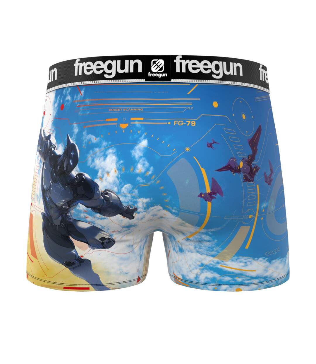 Lot de 3 boxers homme Heroes Freegun-4