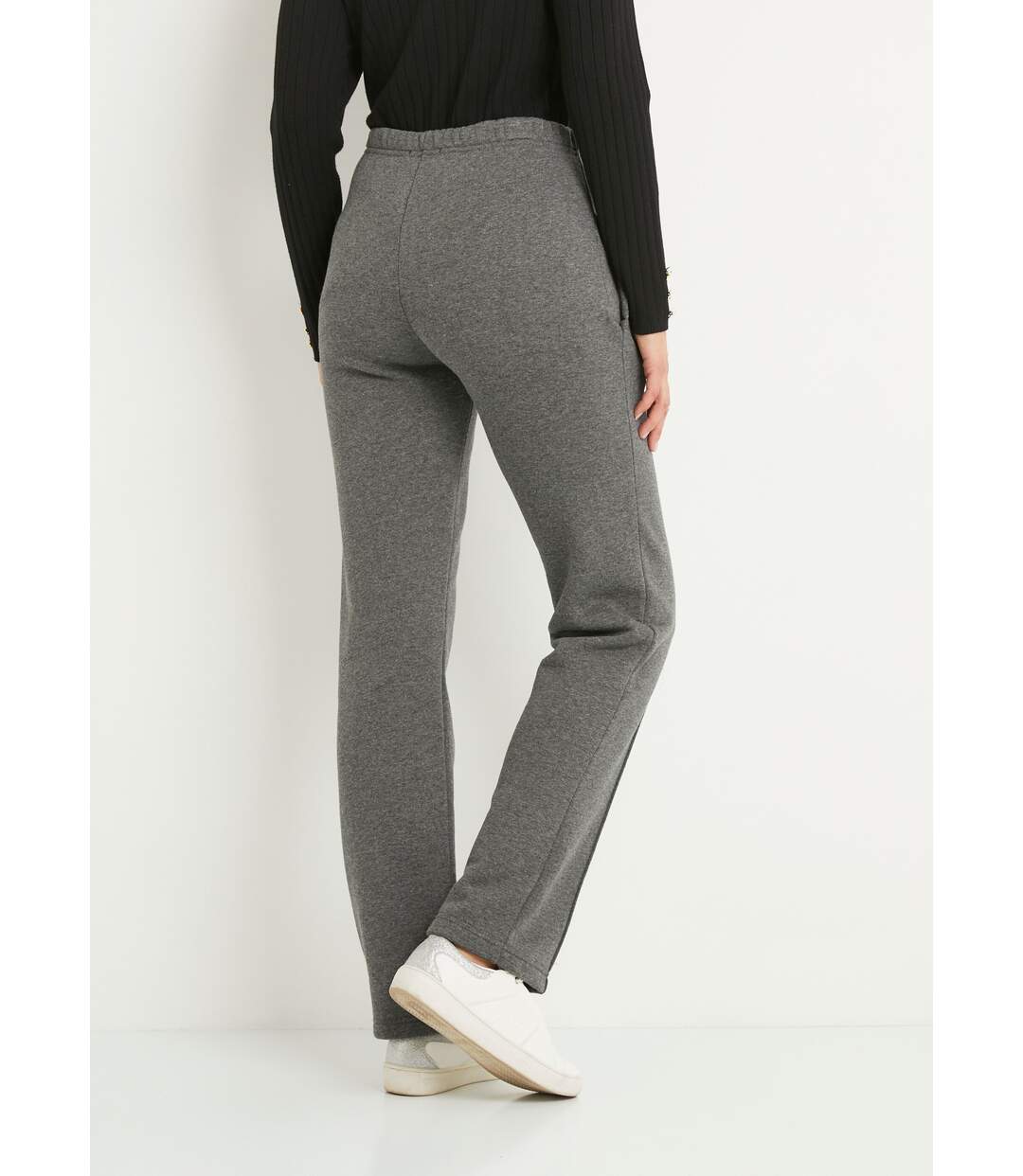 Pantalon détente ceinture élastiquée molleton-2