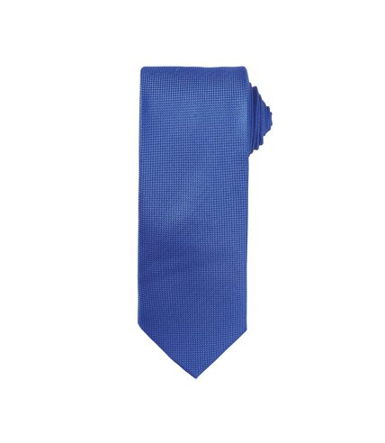 Premier Mens Micro Waffle Formal Work Tie (Pack of 2) (Royal) (One Size)