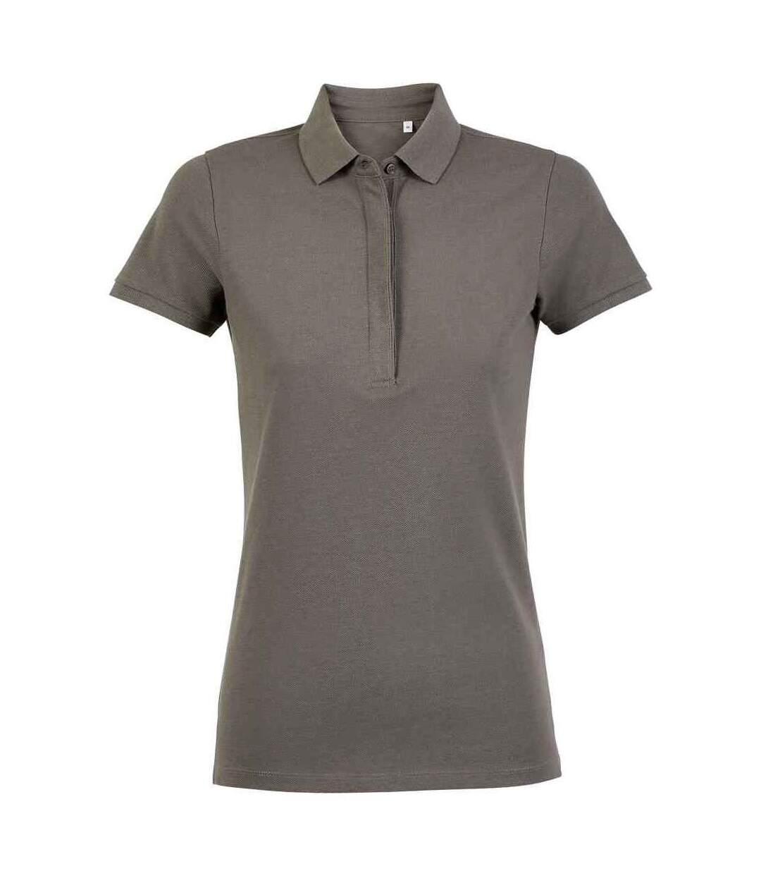 Polo owen femme gris clair NEOBLU