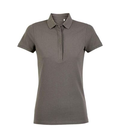 NEOBLU - Polo OWEN - Femme (Gris clair) - UTPC6143