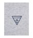 Mens Chest Logo T-shirt Grey Guess-3