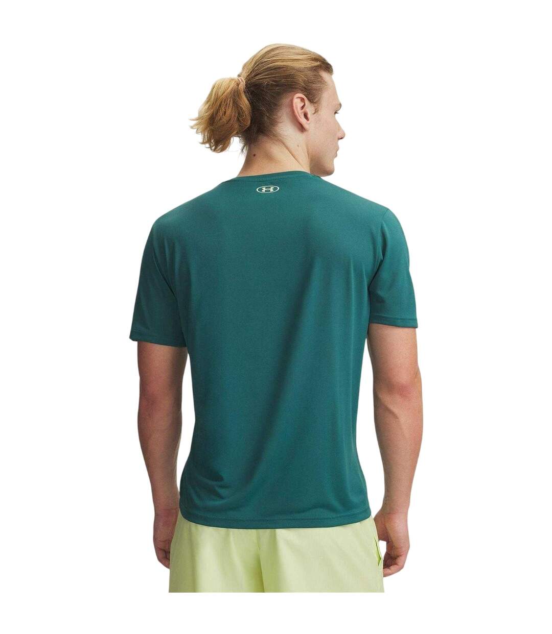 Mens Tech 2.0 Logo T-shirt Green Under Armour-2