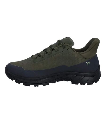 Bottines De Randonnée Altitude Lite Homme Vert Kaki Foncé Charbon Hi-Tec