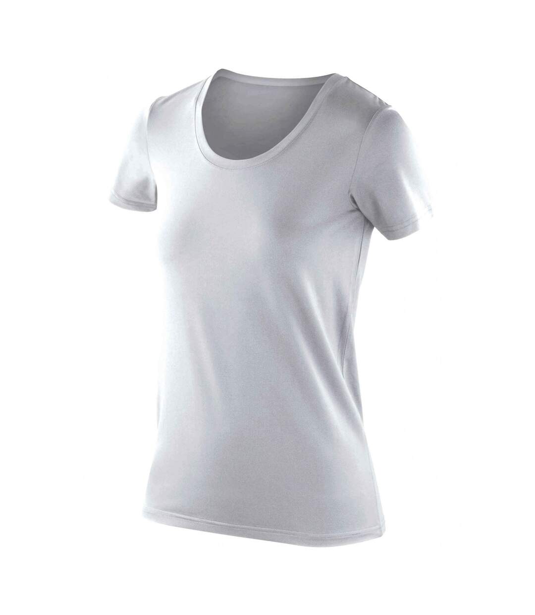 Spiro Womens/Ladies Softex Super Soft Stretch T-Shirt (White) - UTRW5169