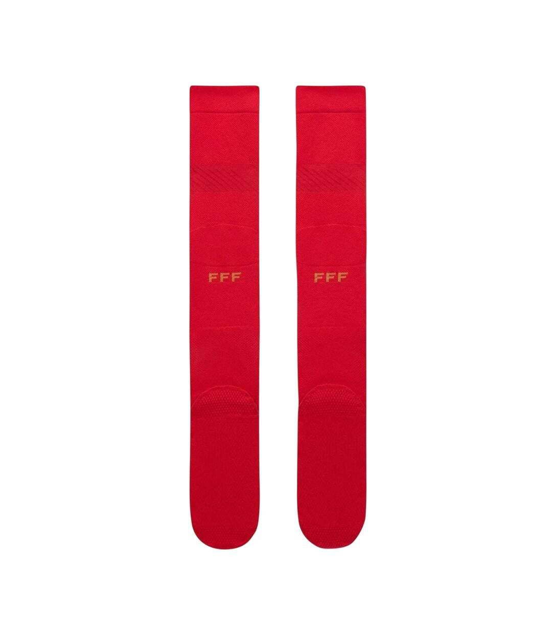 Chaussettes De Foot Motif/style France Ffr Adulte Rouge Cuivré Nike-2
