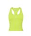 Womens/ladies Eos Slim Tennis Tank Dress Green Head-3