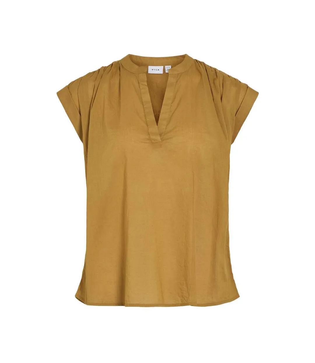 Débardeur jaune femme vila tink-1