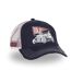 Casquette trucker avec filet souple effet bamboo avec print Crew Vondutch-4