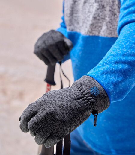 Gants Tactiles Doublés Polaire 