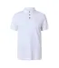 Mens Pima Cotton Collared Short-sleeved Polo Shirt Bright White Calvin Klein-2