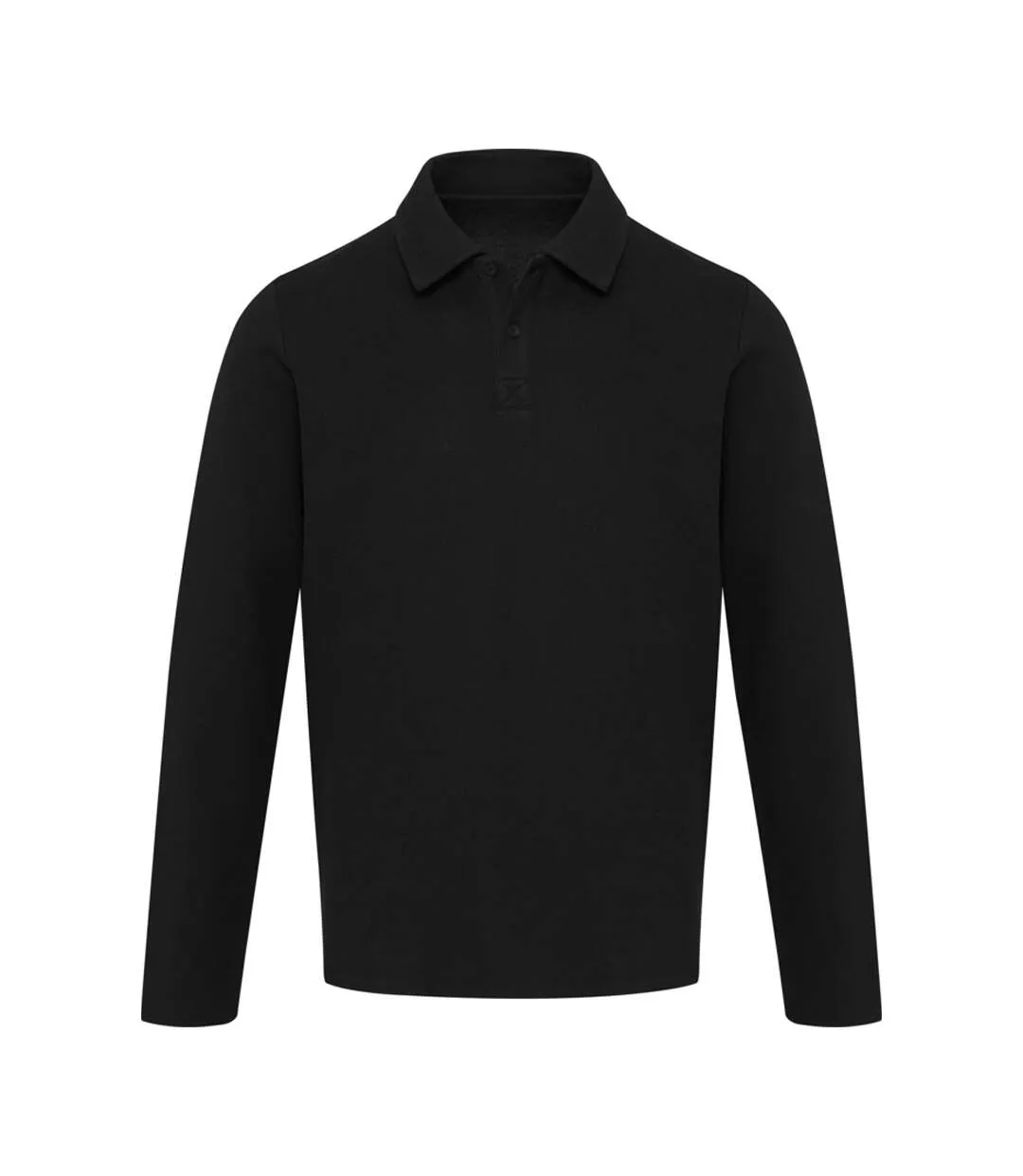 Polo Manches Longues Apollo Adulte Noir Elevate-3