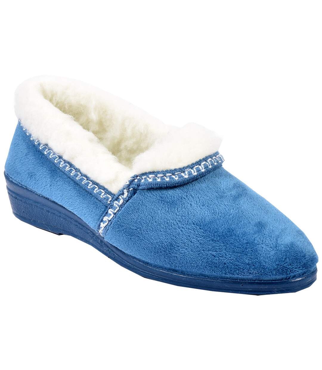 CHARENTAISE Femme Pantoufle PREMIUM 215 SUAPEL BLEU