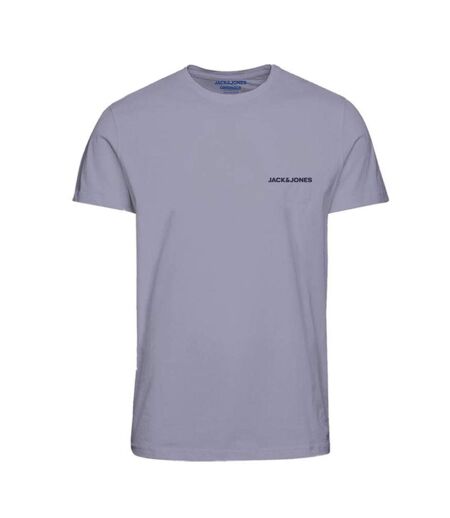 T-Shirt mauve homme jack & jones jortide - l