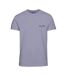 T-Shirt mauve homme jack & jones jortide - l-1
