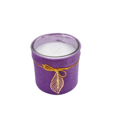 Bougie Parfumée Velours Pendentif 10cm Violet