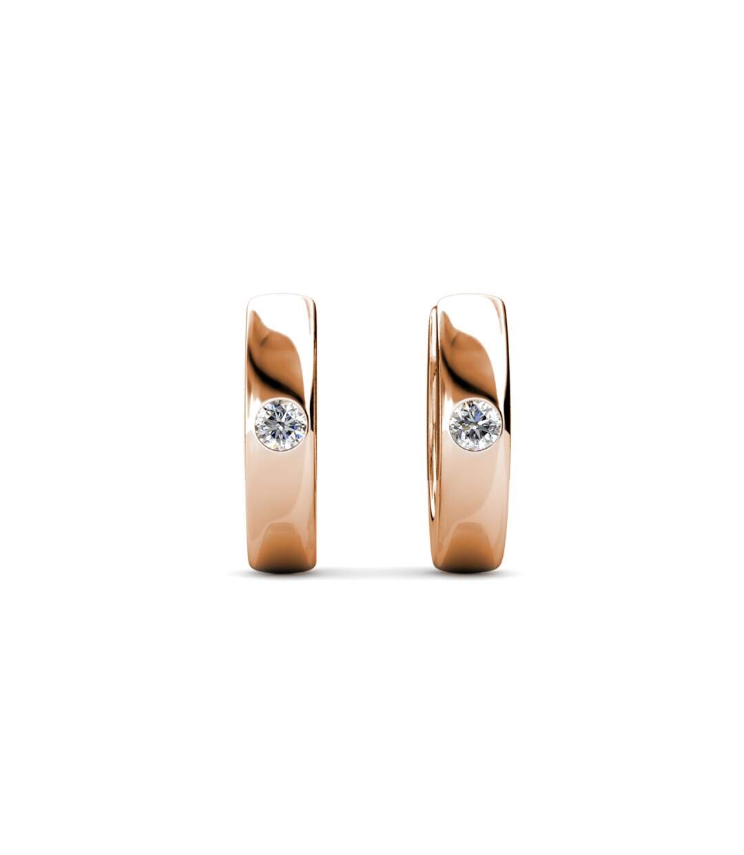 Boucles d'oreilles Rings, Cristal d'Autriche