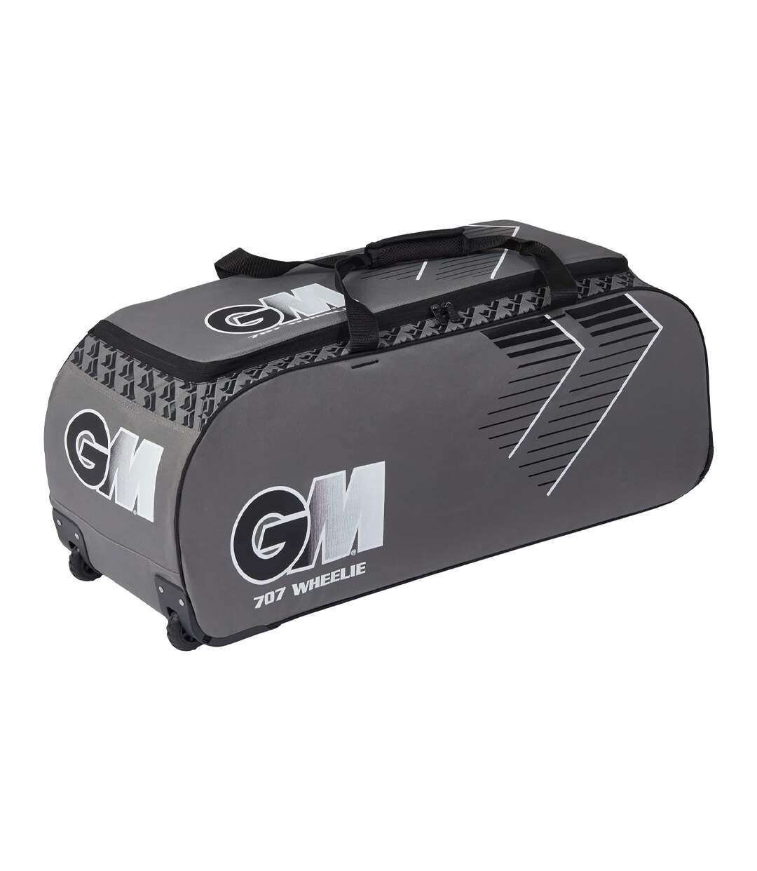707 wheelie trolley bag one size grey Gunn And Moore-1