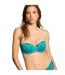 Soutien-gorge coques moulées bandeau turquoise Elisa-2