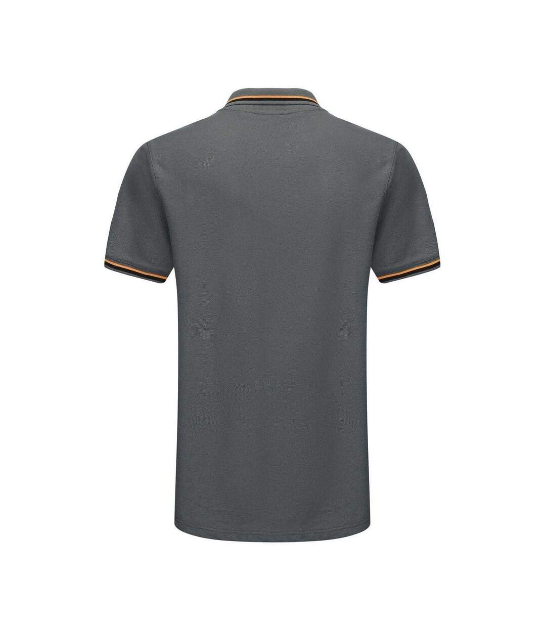 Polo Motif/style Rayure Contrastée Sur Bord Homme Ardoise Slazenger-2